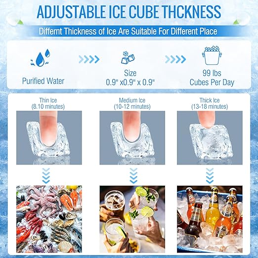Freestanding Ice Maker Machine - Image 5
