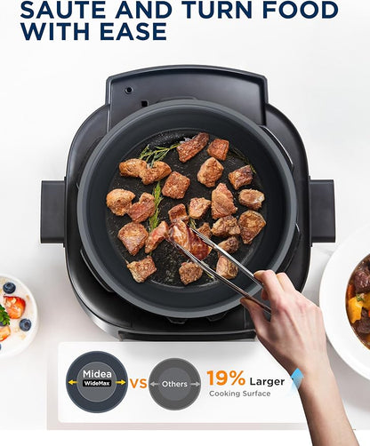 Midea WideMax 12-in-1 Electric Pressure Cooker, 6.5 Quart, 12 Presets, Rice - Image 4