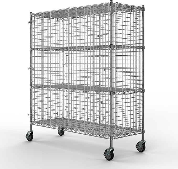 24" W x 60" L x 69" H Heavy Duty Utility Commercial Grade Metal Storage NSF by Regal+Altair