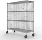 24" W x 60" L x 69" H Heavy Duty Utility Commercial Grade Metal Storage NSF by Regal+Altair