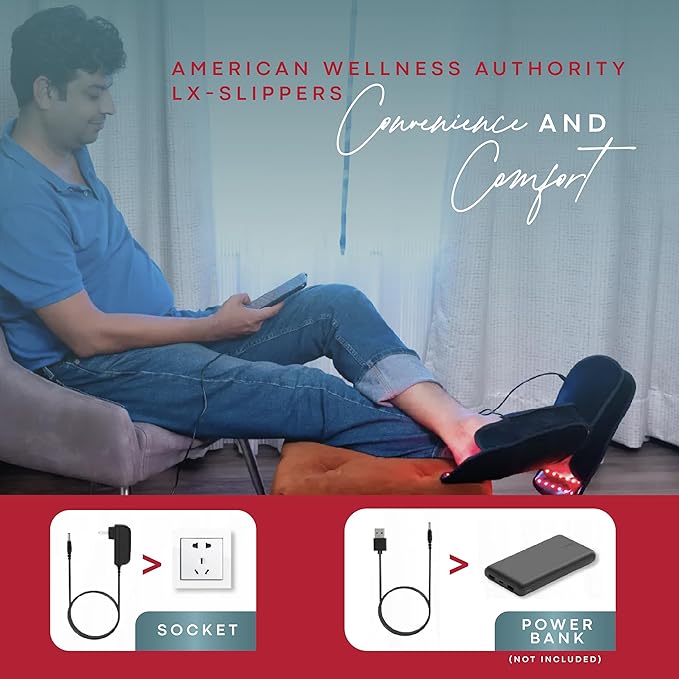 American Wellness Authority Red & Near-Infrared LED Foot Light Device – - Image 4