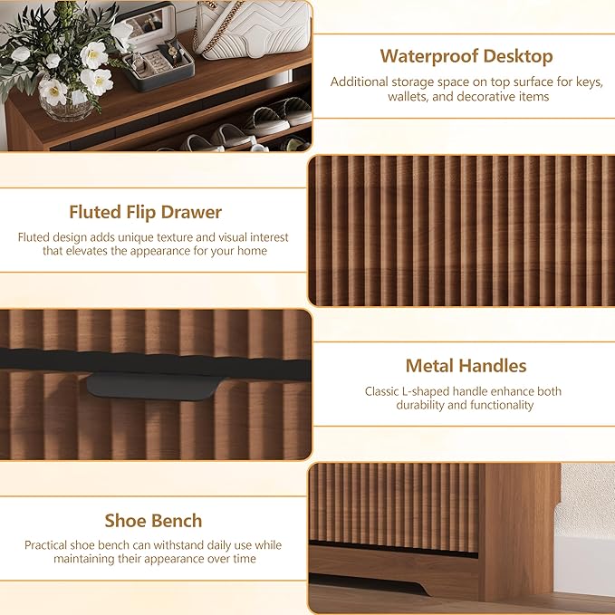 Shoe Cabinet Storage for Entryway - Image 6