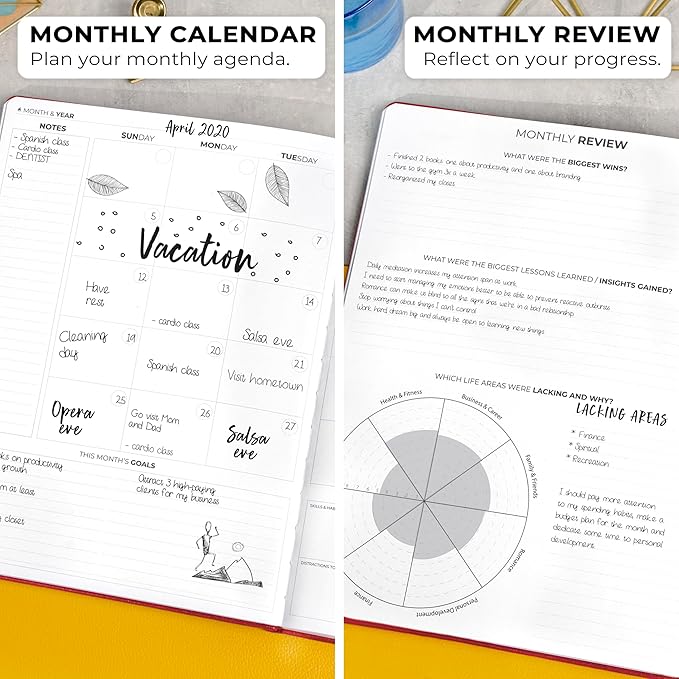 Clever Fox Planner Pro Premium – Luxurious Weekly & Monthly Planner - Image 4