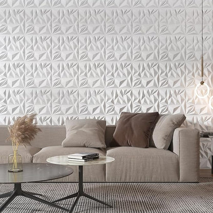 Art3d 33-Pack 3D Wall Panels for Interior Wall Decor, Modern Diamond Textured - Image 7