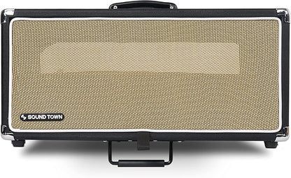 Sound Town Vintage 4U Amp Rack Case, 12.5" Depth by SOUNDTOWN