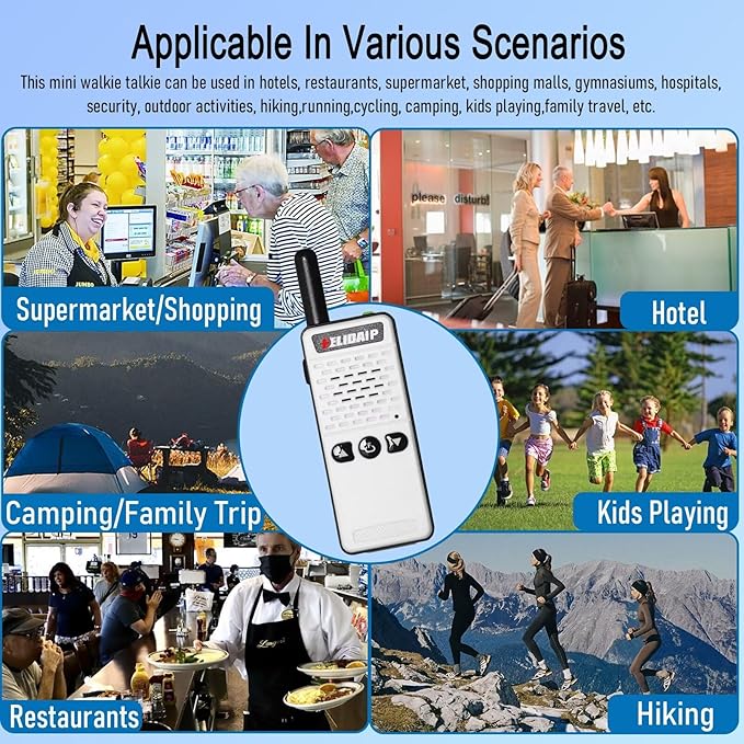 ELIDAIP T-M2 Super Mini Walkie Talkie - Image 9