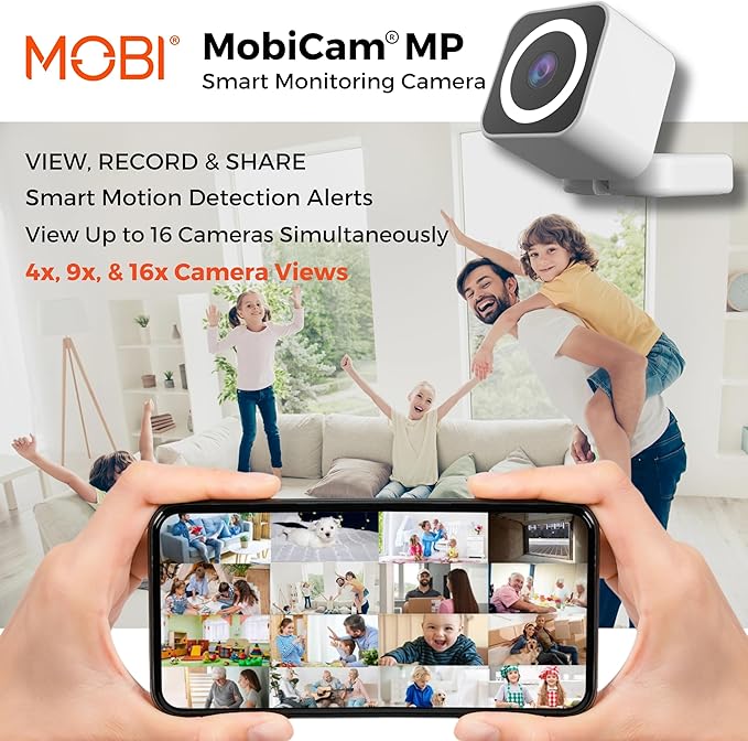 MobiCam MP 1080p Wi-Fi Smart Home Security - Image 5