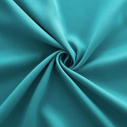 KOUFALL Teal Curtains 96 Inches Long - Image 7