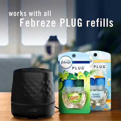 Febreze Plug Scent Booster in Black, Continuous Scent Device Oil Diffuser - Image 9