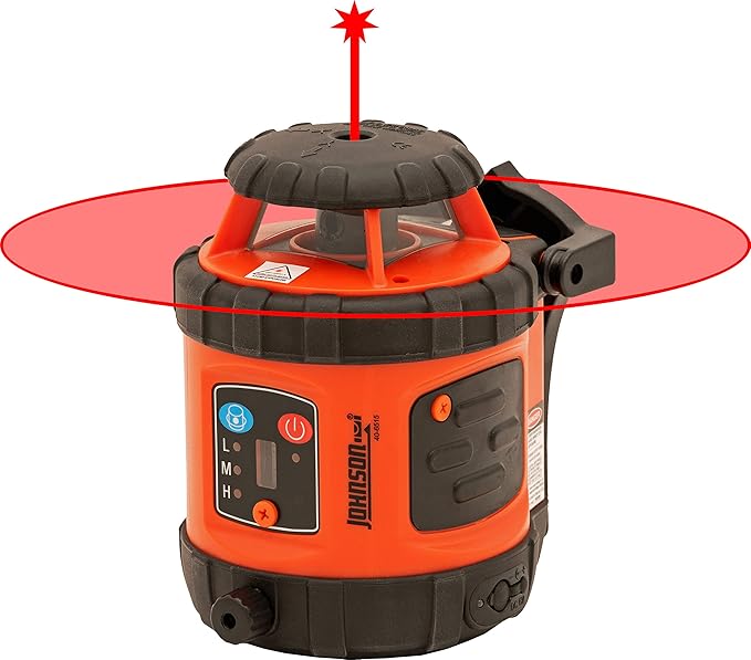 Johnson Level & Tool 99-026K Self-Leveling Horizontal Rotary Laser System w/ - Image 2