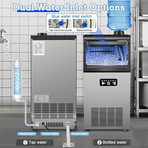 Commercial Ice Maker Machine 120lbs/24H - Image 3