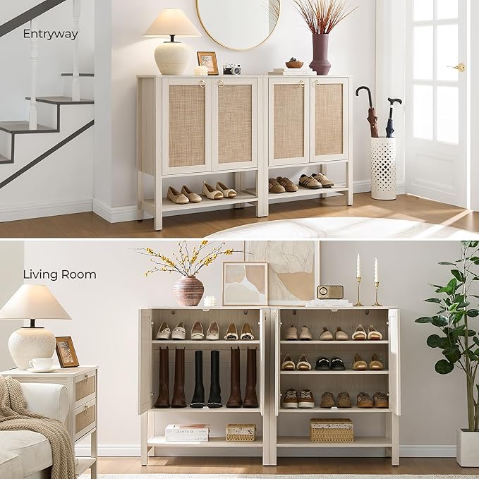 SICOTAS Shoe Storage Cabinet for Entryway - Image 4