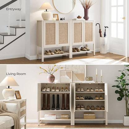 SICOTAS Shoe Storage Cabinet for Entryway - Image 4