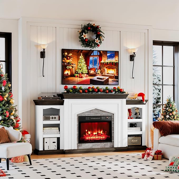 Naice 80" Electric Fireplace - Image 2