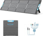 220W Portable Solar Panel for Power Station, 23.5% High Efficiency ETFE by E-POWO
