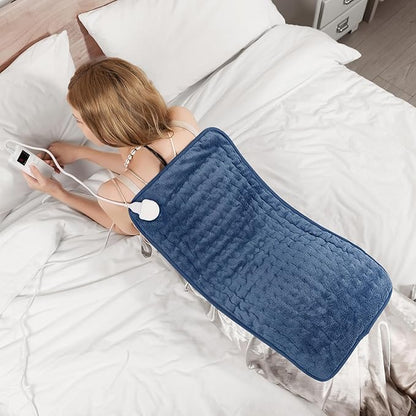 Long Heating Pad for Legs and Back Pain Relief, 6 Heat Settings, Auto Shut-Off by ZUODUN
