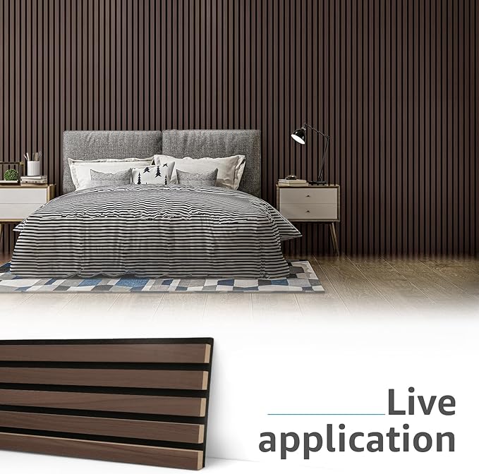 Art3d 4pcs-107 x 8in Slat Acoustic Panel - Image 3