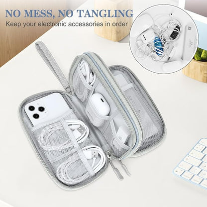 FYY Electronic Organizer, Travel Cable Organizer Bag Pouch Electronic - Image 5