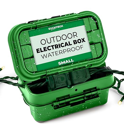 SOCKiTBOX – The Original Weatherproof Connection Box – Indoor & Outdoor by SockitBox