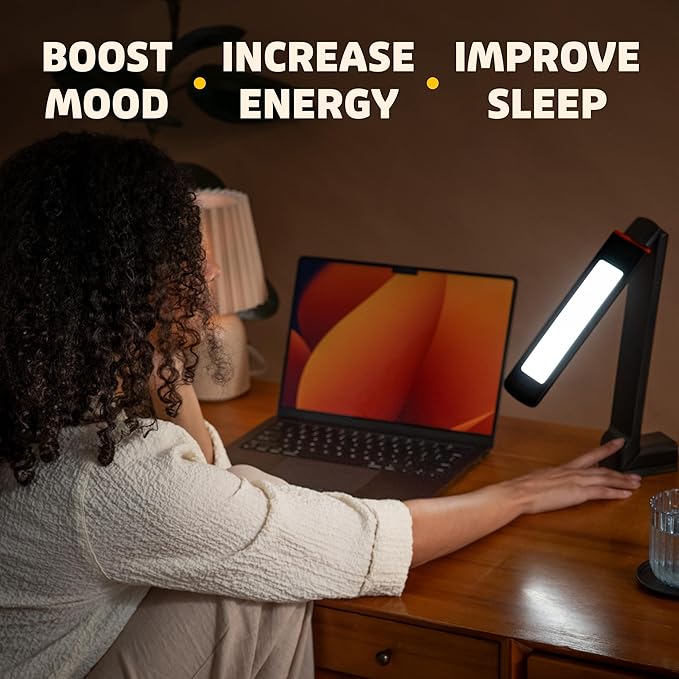 Circadian Optics Lumos 2.0 Bright Light Therapy Desk Lamp | As Seen On Shark - Image 3