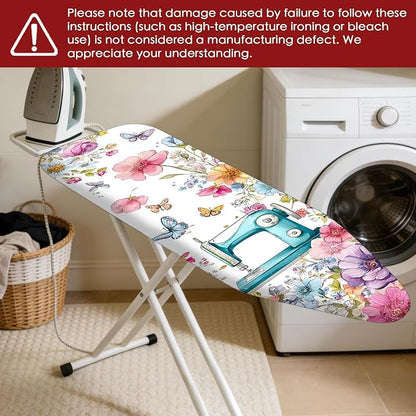 Nuxovilar Ironing Board Cover Needle Cotton 15x54 Inches | Ironing Board Cover - Image 7