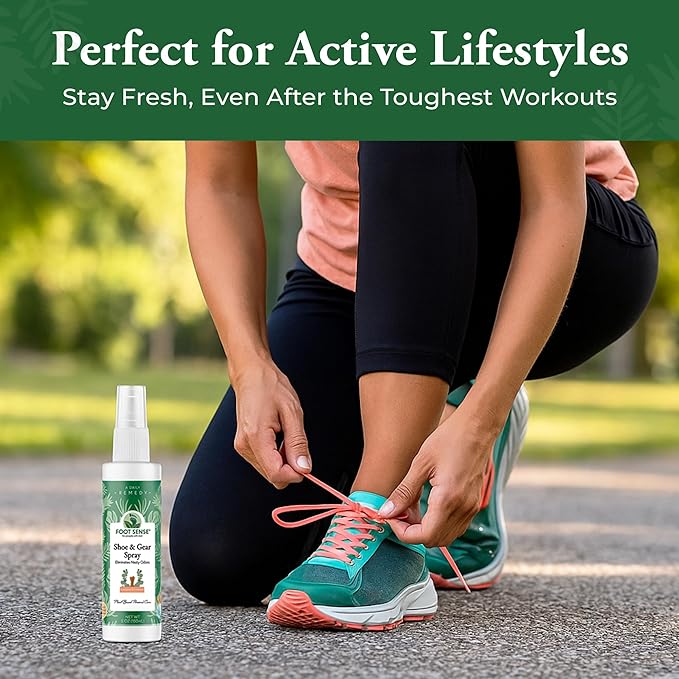 Foot Sense – Shoe Deodorizer & Foot Spray – Natural Foot & Shoe Odor Eliminator - Image 5