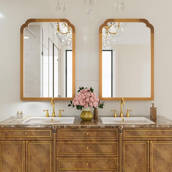 Wood Mirror for Bathroom - Image 3