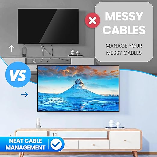 Inara in Wall Cable Management Kit – Recessed Outlet to Hide TV Cords & Wires - Image 7