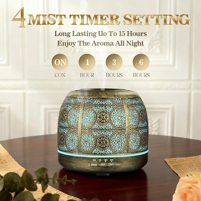 ARVIDSSON Essential Oil Diffuser, 500ml Aromatherapy Diffuser - Image 4