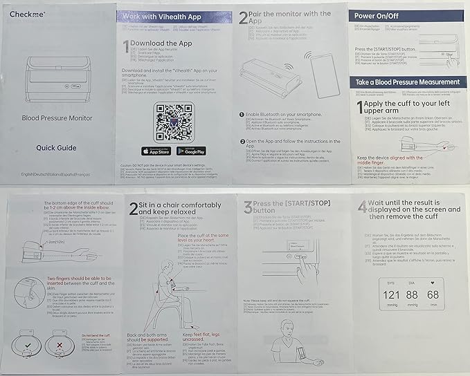Checkme Bluetooth Blood Pressure Monitor - Image 9