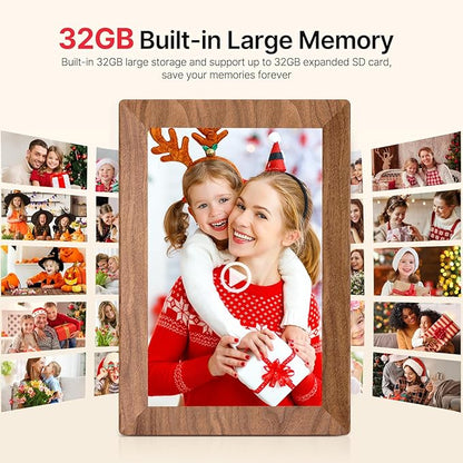 Frameo 10.1" Digital Picture Frame, Smart WiFi Digital Photo Frame - Image 3