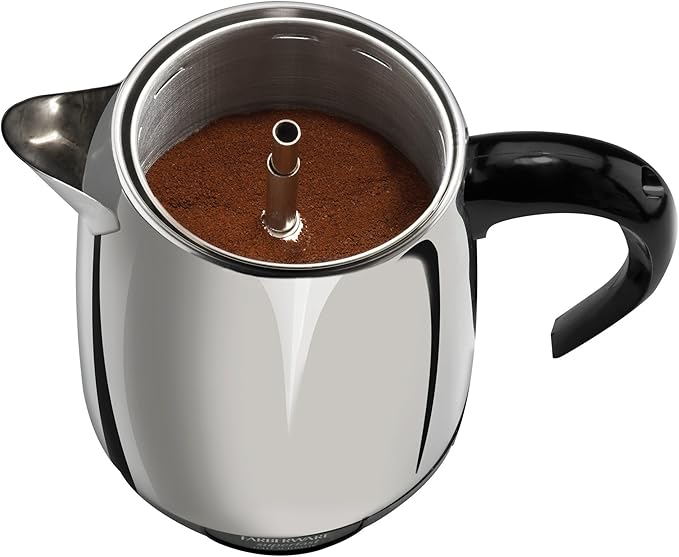 Farberware Electric Coffee Percolator, Stainless Steel Basket, Automatic Keep - Image 10