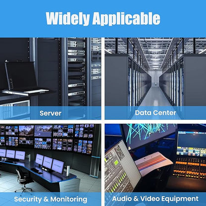 Raising Electronics 15U Wall Mount Open Frame 19 Inch Server Equipment Rack - Image 6