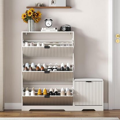Shoe Cabinet Storage for Entryway - Image 3