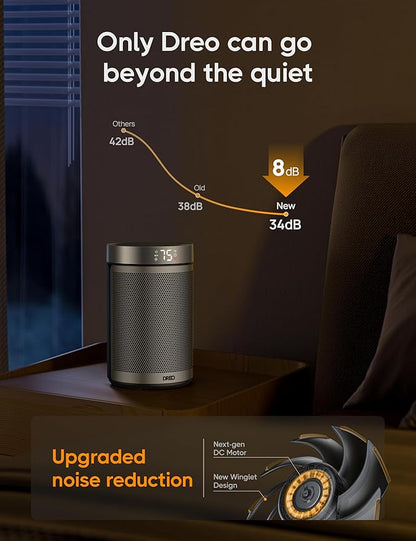 DREO Space Heater, Portable Electric Heaters - Image 7