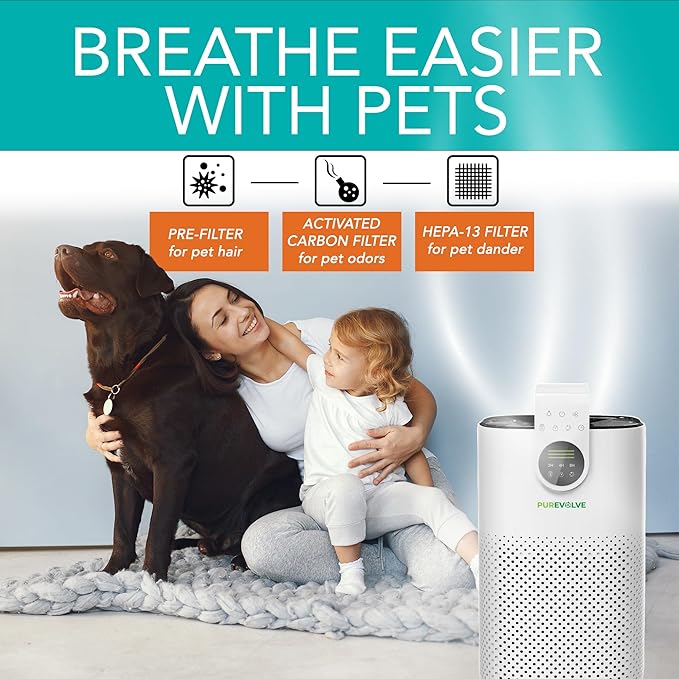 HEPA-13 Air Purifier with Essential Oil Diffuser, - Image 4