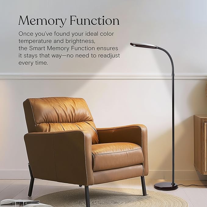 Brightech Litespan Slim LED Floor Reading Lamp - Image 8