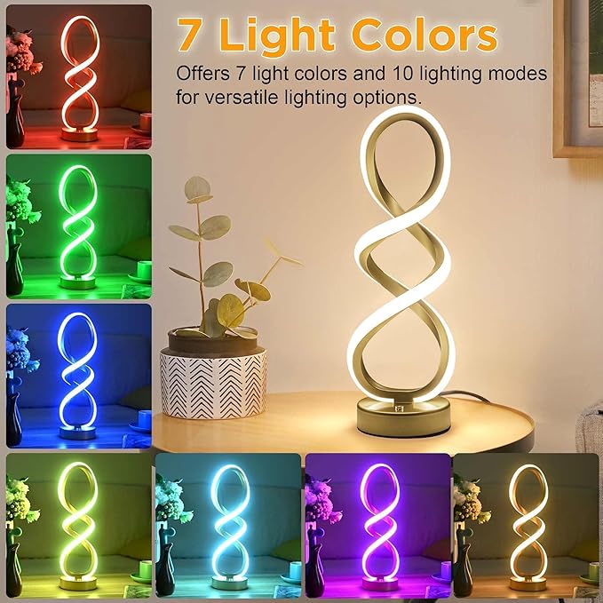 Modern Adebime RGB Table Lamp - Image 4