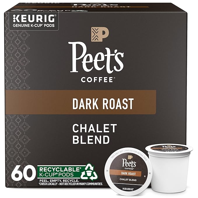 Peet's Coffee, Dark Roast Keurig K-Cup Pods by Peet%E2%80%99sCoffee