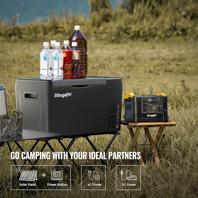 BougeRV 12 Volt Refrigerator 12V Car Fridge 23 Quart Portable Freezer - Image 6