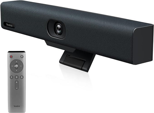 Yealink UVC34 4K Conference Room Camera System 10 Microphone 8 MP All-in-One by RedefineYourWorkplace