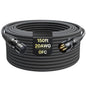XLR Cables 150ft 1 Pack, Professional Gold-Plated Rean Connectors from Neutrik by AA