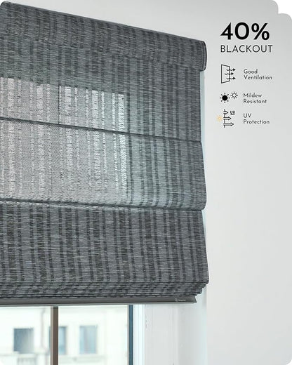 Graywind Smart Natural Roman Shades Compatible - Image 6