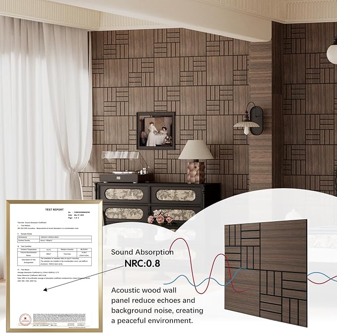 ARMURO 4 Packs Acoustic Wall Panels - Image 2
