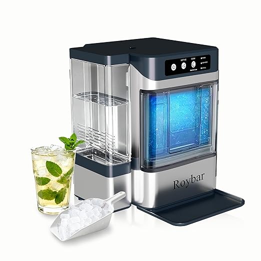 Large Capacity Ice Makers Countertop One-Click Operation Self-Cleaning Portable by Heaitmay