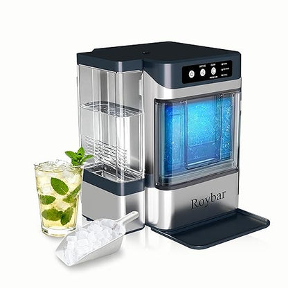 Large Capacity Ice Makers Countertop One-Click Operation Self-Cleaning Portable by Heaitmay