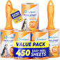 PetLovers Extra Sticky Lint Roller Mega Value Set 450 Sheets by PetLovers