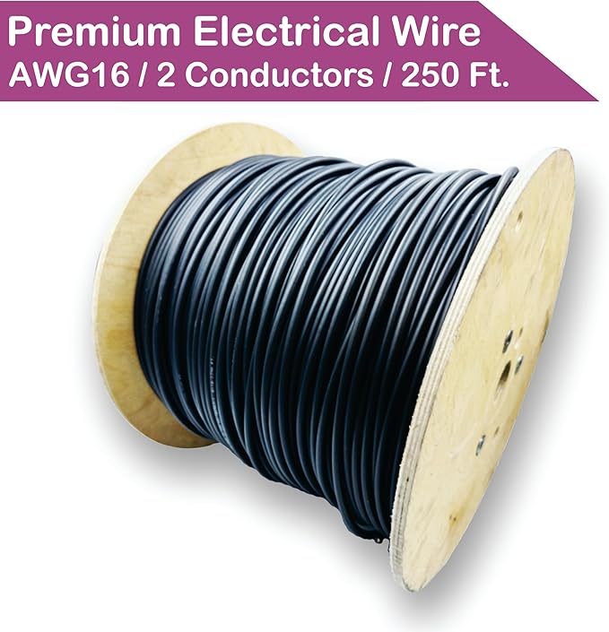 NATIONAL Wire & Cable – 16 AWG 2-Conductor Premium Copper Wire, 250 ft - Image 2