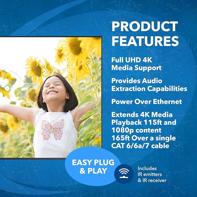 OREI 4K 1x8 HDMI Extender Splitter - Image 6