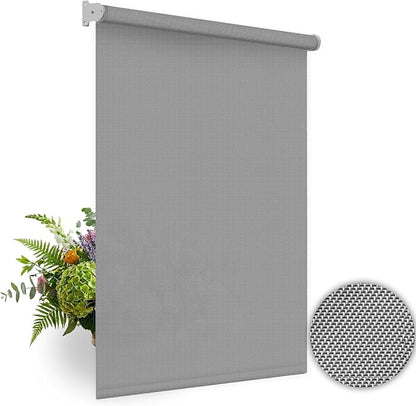 HILADUO Customized Solar Screen Roller Shade Blinds - Image 6